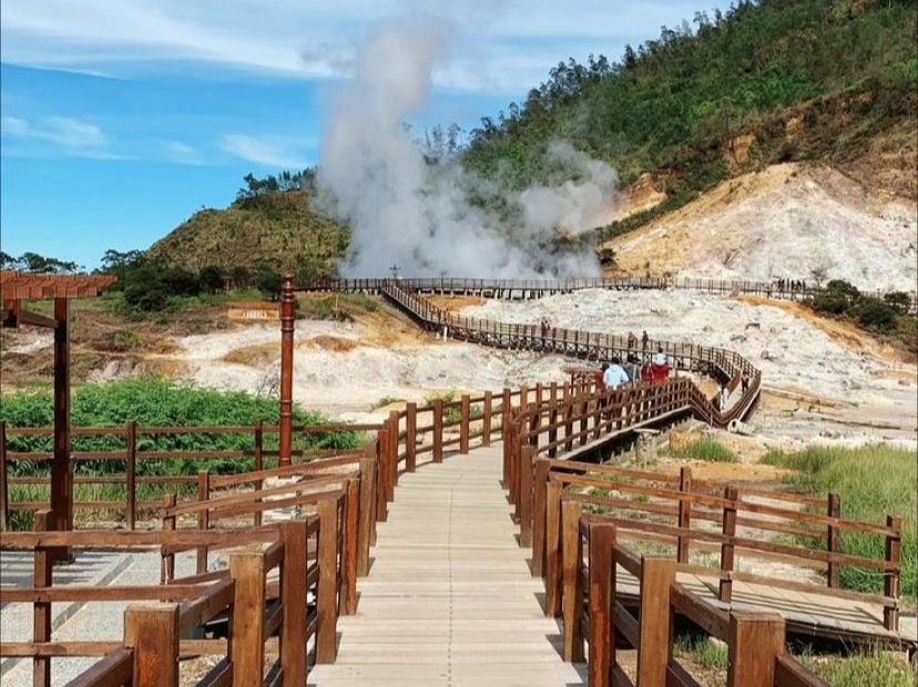 Sikidang Crater